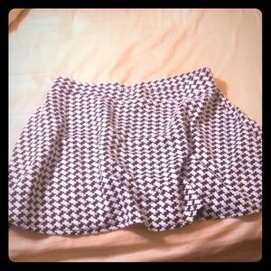 Black and White Skirt